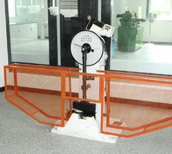 equipamento do verificador do impacto