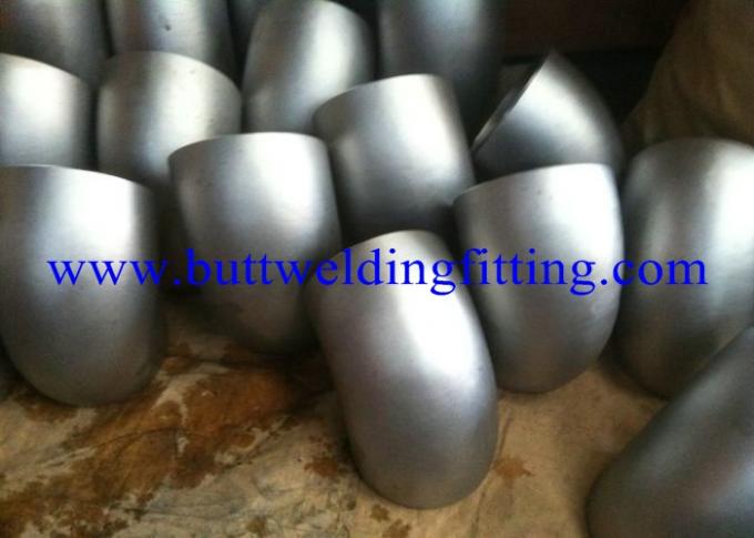 Cotovelo de aço inoxidável SCH80S SCH160 dos encaixes 45o 90o da solda de extremidade de ASTM A403 WPS 31726