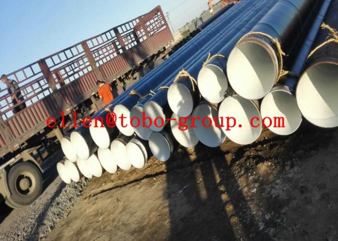 TAMANHO GRANDE soldado de aço inoxidável 1000 - 3600MM OD TP304 TP316L da tubulação A312