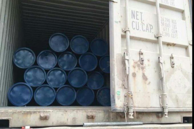 1 linha tubulação sem emenda 6M SCH40 preto de um API 5L de 1/4 de polegada do tubo do aço carbono da tubulação A53 Gr.B
