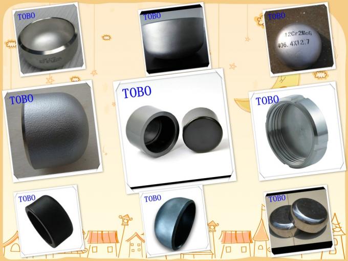 Aço carbono alto do rendimento tampão de aço inoxidável da tubulação de 2 polegadas, tampões de extremidade do tubo