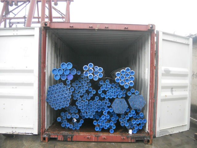 Tubulação de aço carbono 6M - 12M do API da tubulação sem emenda do aço carbono SCH40 API 5L