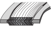 Gaxeta ondulada ASME B16.9 DN15 do metal do metal - DN1200 WP316L para o produto químico