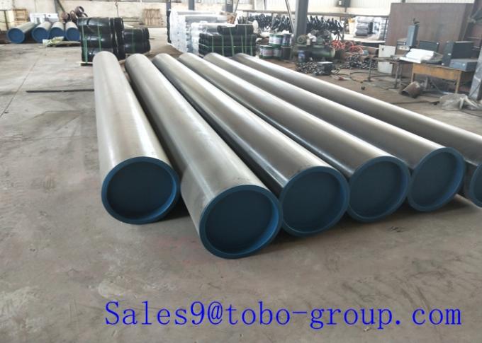 ISO redondo 9001 da tubulação de aço carbono ASTM de TOBO ASMEB16.9 SCH10 API A106 API5L