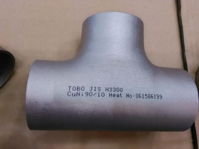 Dn15-3000 T de aço inoxidável, solda de extremidade de Astm A234 GR Wpb que reduz o T