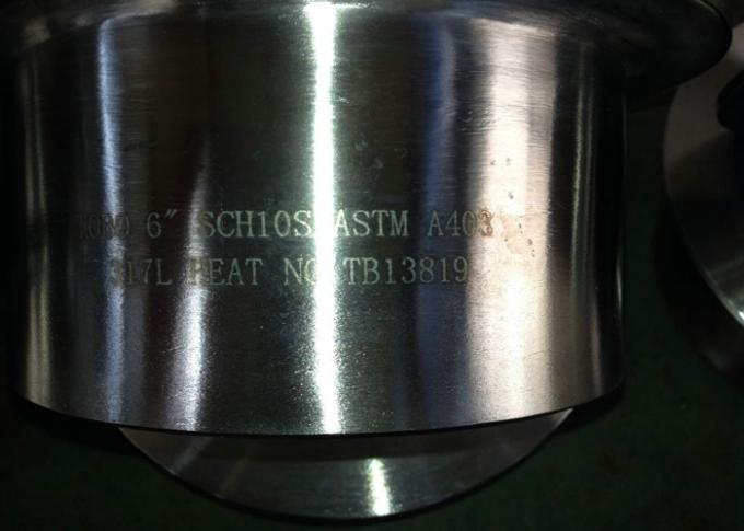 1-1/2 de” topo curto dos encaixes da solda de extremidade Sch10s 304 de aço inoxidável sanitários para a flange da junção de regaço