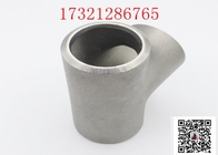 ASTM A815 UNS S31803 DN40 SCH40 Steel Pipe Fittings BW Equal Tee ASTM B 16.9 For Connect