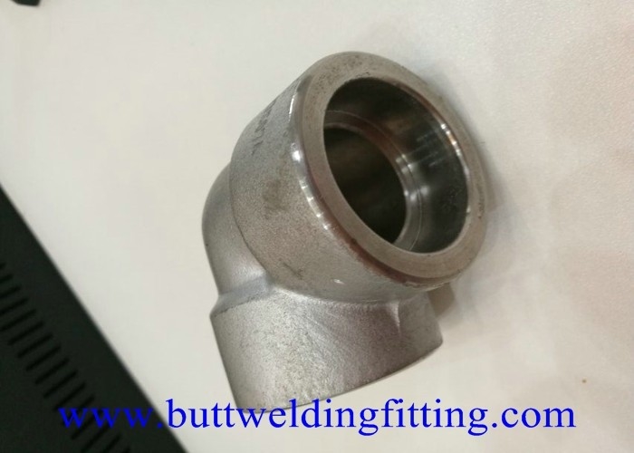 Forged Stainless Steel 2'' 90 Degree Socket Weld Elbow 3000#  A 182 F316