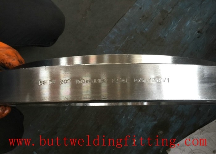 Slip On Super Duplex Stainless Forged Steel Flanges DN100 SO FF 18''  150# A182  F316L ASME B16.5