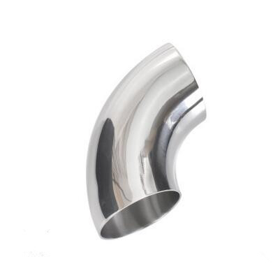 Sanitary Stainless Steel Pipe Fittings Butt Weld Elbow