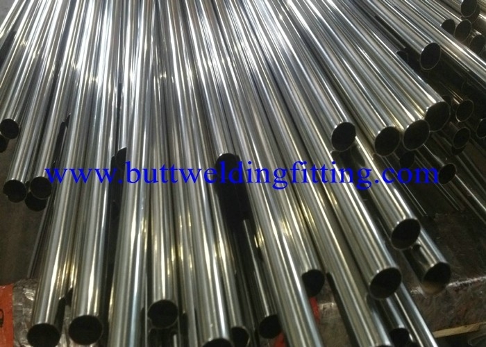 ASTM A213 TP316Ti Stainless Steel Seamless Pipe , UNSS31635 1.4571 Seamless Tube