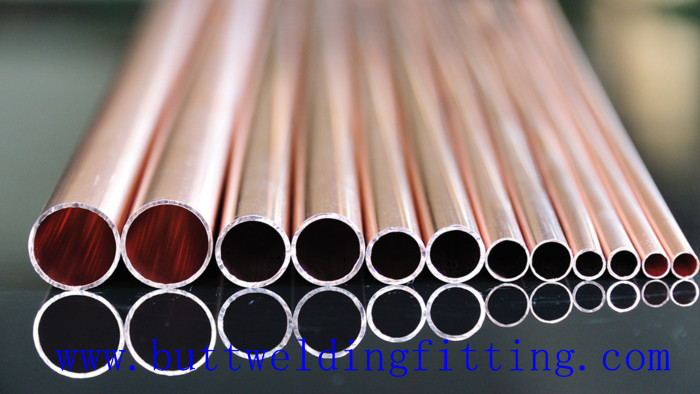 Thick Wall 1-96 Inch Copper Nickel Tubes 10mm - 55mm Soft Temper
