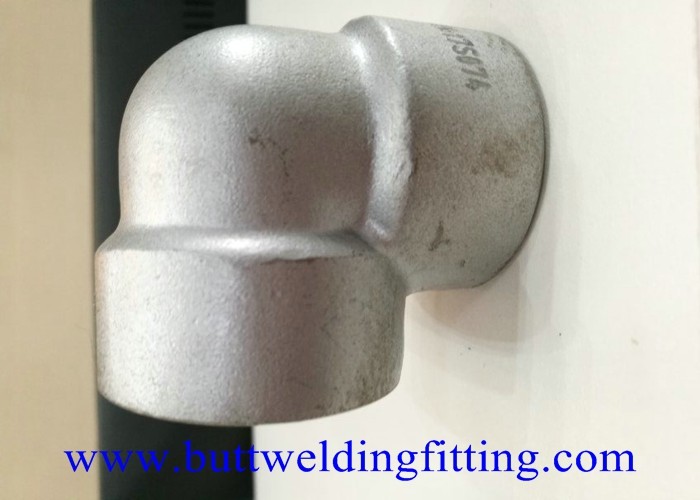 Forged Stainless Steel 2'' 90 Degree Socket Weld Elbow 3000#  A 182 F316