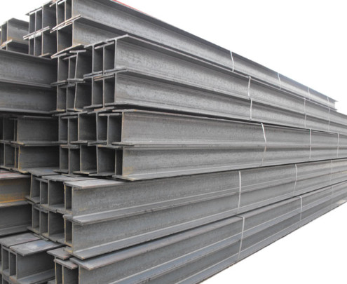 High Quality Iron Steel H Beams for Sale Ss400 Standard Hot Rolled H-Beams