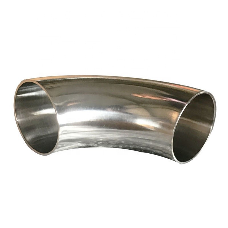 Sanitary Stainless Steel Pipe Fittings Butt Weld Elbow