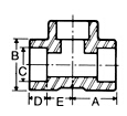 Os encaixes de tubulação de aço forjados encantam ANSI B16.11 ASTM B564 UNS N10665 da tomada da cabeça