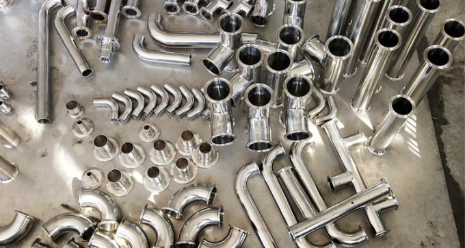 Braçadeira/extremidade de Sanitary SS304 do fabricante a tri soldou o encaixe de tubulação excêntrico do redutor do redutor concêntrico 4