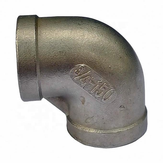 Solda de extremidade 316L de Asme B16.9 SS 304 encaixes de tubula&ccedil;&atilde;o inoxid&aacute;veis da solda do canal dos cotovelos de 45/90/180 de grau 0