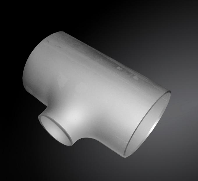 O T de diminui&ccedil;&atilde;o apropriado ASME B16.9 da solda de extremidade chanfrou a maneira do T 3 do igual da extremidade 4