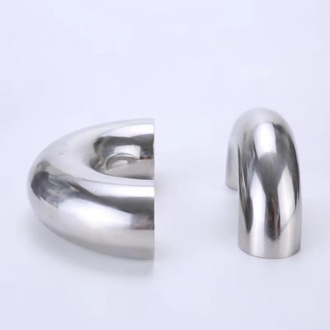 Acessórios para tubos de aço inoxidável 2 polegadas ss 304 ss316 npt bspt rosca fêmea cotovelo de 90 graus 3