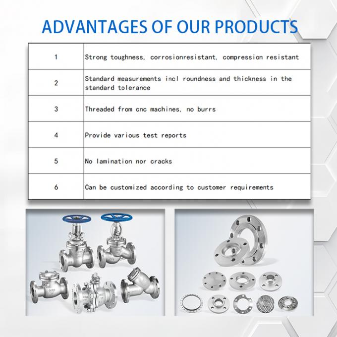 Aço inoxidável personalizado de alta temperatura Butt Soldadura de tubos 8