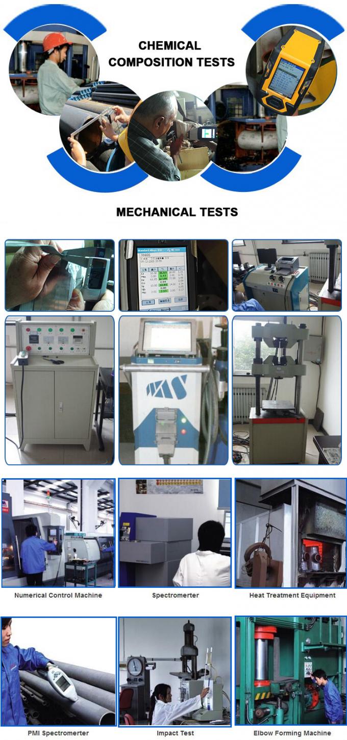 Metal ASTM A403 Grau WP304 Sch-STD ASME B16.9 Acessórios de tubos de aço inoxidável 8