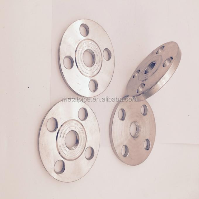 1-1/2" TH RF 150LB de aço inoxidável deslizamento na flange 316L face elevada TH flange ANSI B16.5 flange roscado 2