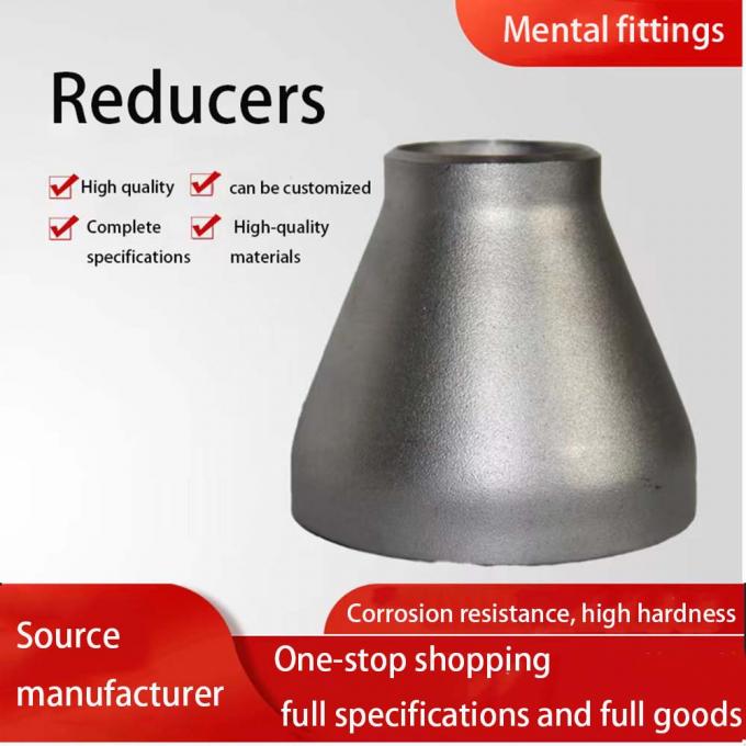METAL Fábrica de fornecimento Butt Soldadura Tubos Acessórios Redutor concêntrico UNS S31803 Duplex Tubos de aço inoxidável Acessórios 2"X 1" SCH40S 1