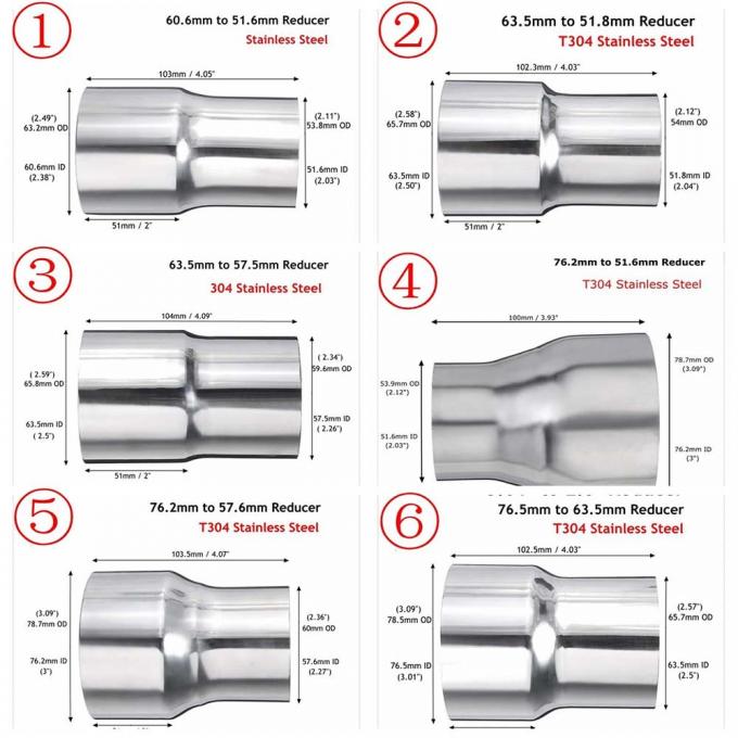 METAL Fábrica de fornecimento Butt Soldadura Tubos Acessórios Redutor concêntrico UNS S31803 Duplex Tubos de aço inoxidável Acessórios 2"X 1" SCH40S 3