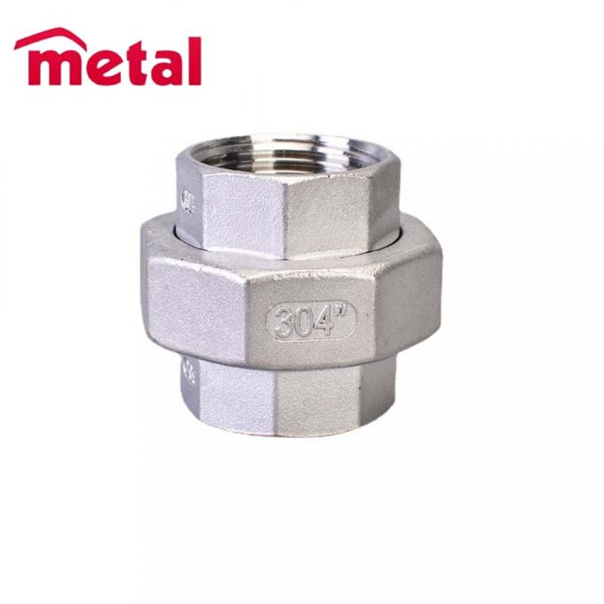 Metal Hot Sales CUNI Pipe Fittings Union ASTM B466 UNS C71500 2 polegadas ASME/ANSI B16.9 5
