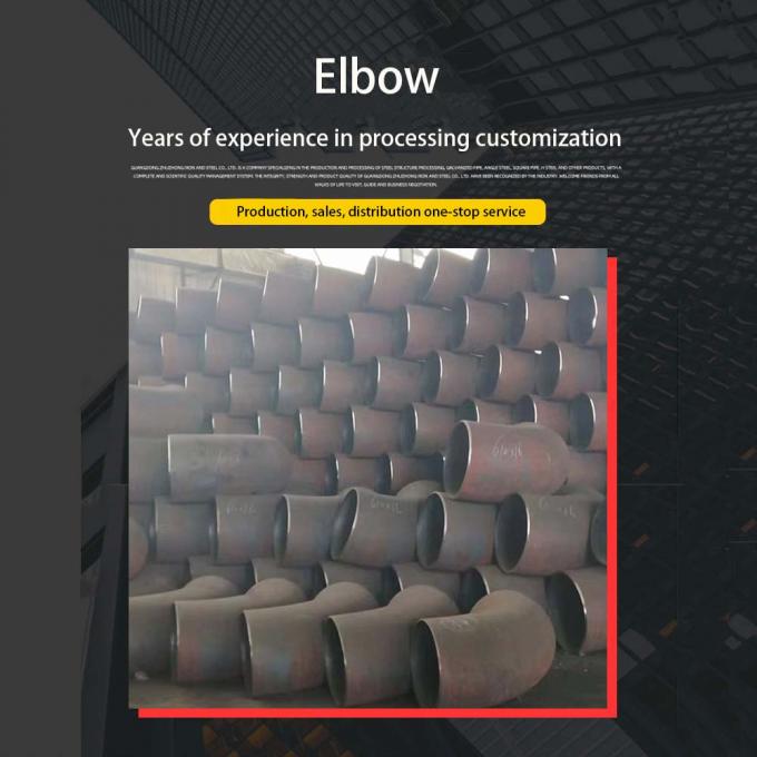 Metal China Manufacturer 304 aço inoxidável 90D Butt Sold Elbow Pipe Fitting Elbows para aço inoxidável 2