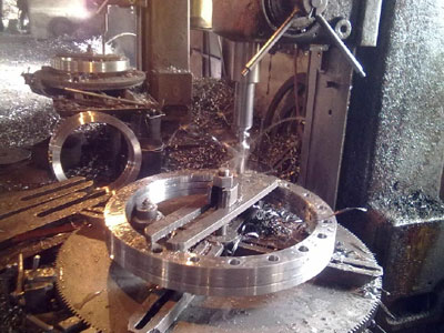 Flange de aço inoxidável de melhor qualidade 904L A182 Flange personalizado para indústria de petróleo e gás 4