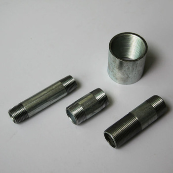 METAL 2205 Aço ligado 3/4 polegada STD 80MM 100MM comprimento 3000# 6000# acessórios forjados fio tubo mamilo 1