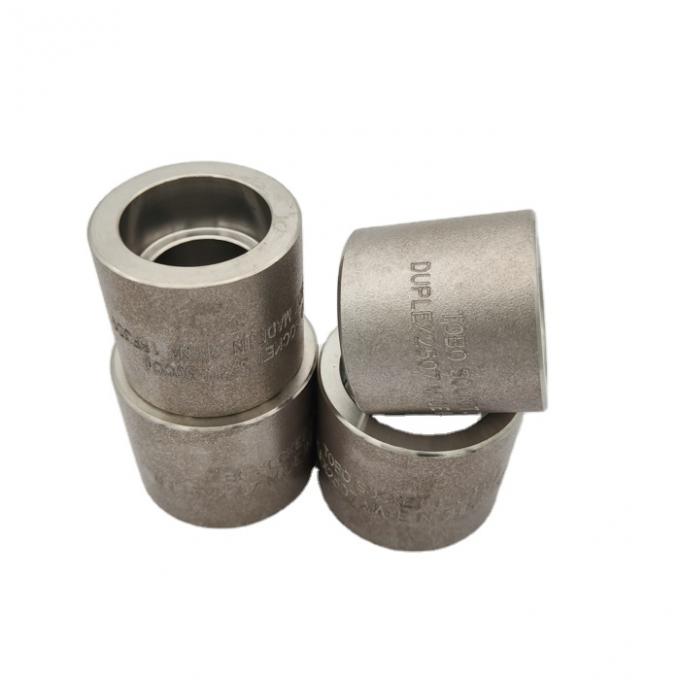 METAL F&aacute;brica 1500# Forjado Forjado Fitting Socket Soldado acoplamento acess&oacute;rios de a&ccedil;o inoxid&aacute;vel ASME B16.11 2