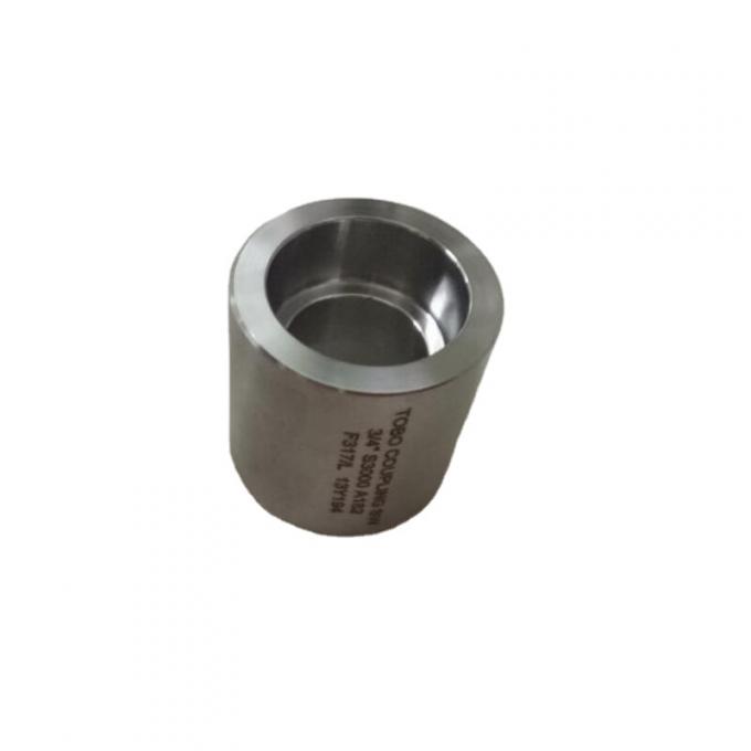 METAL Fábrica 1500# Forjado Forjado Fitting Socket Soldado acoplamento acessórios de aço inoxidável ASME B16.11 4