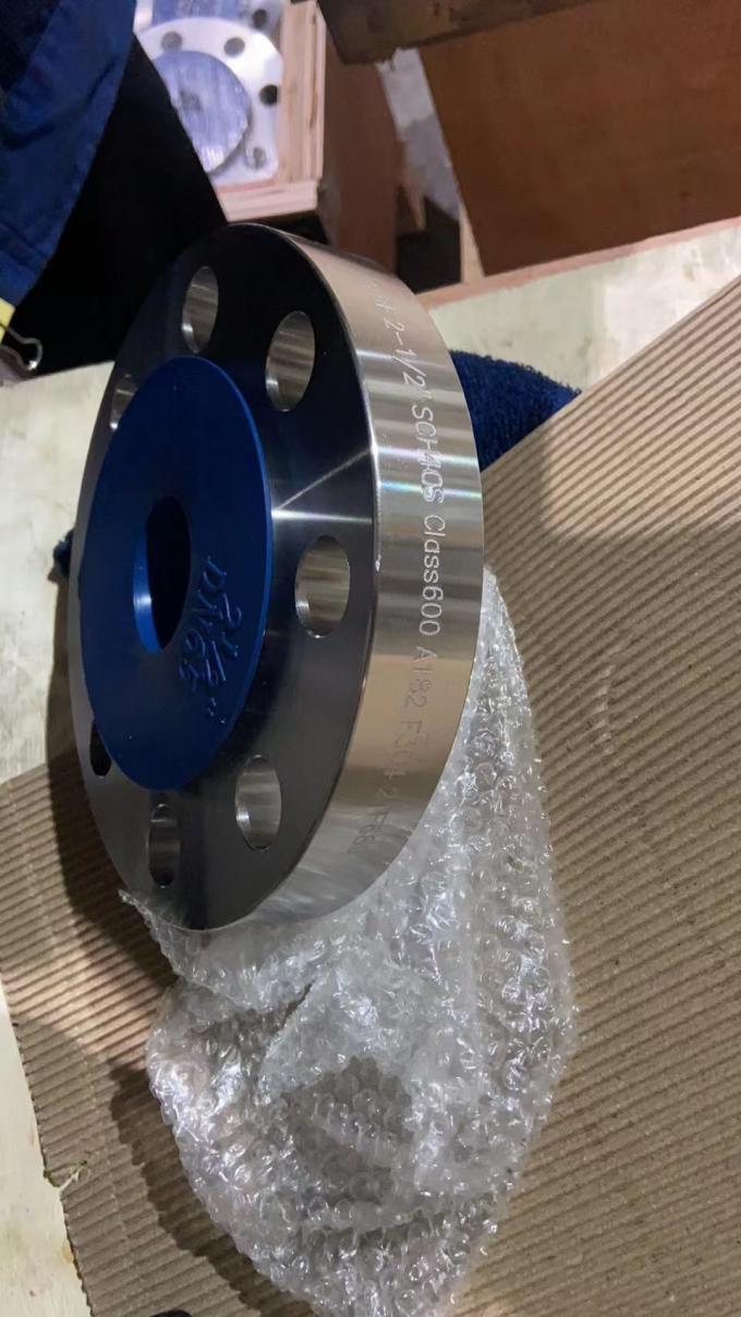 Acessórios para tubos metálicos de flange forjada WN RF 300 LBS ASME B16.5 SA-182 F 316/316L SCH 40S DN 24 Acessórios de aço inoxidável 1