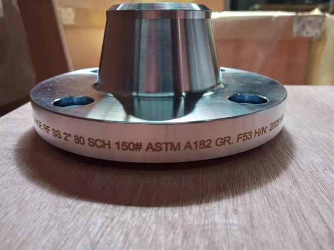 METAL Fábrica de fornecimento de flange cego A182 Gr.F53 Super duplex flange de aço inoxidável 8" RF 600# ASME B16.5 1
