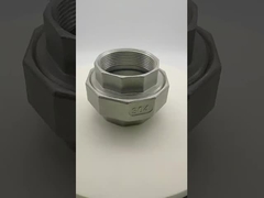união de aço inoxidável