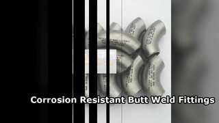 Encaixes de solda de topo de alto desempenho resistentes à corrosão