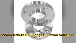 Flanges de aço forjado UNS32750 personalizadas usinadas com precisão