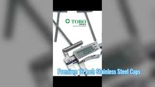 Tampão de aço inoxidável da tubulação de ASTM A403 WP304 16 polegadas