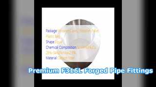 Acessórios para tubos forjados de aço inoxidável F316L premium