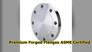 Flanges de aço forjado de alta pressão com certificação ASME
