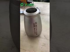 Encaixe de tubulação sem emenda concêntrico de aço inoxidável da solda de extremidade do redutor 304/316L de ASME B16.9