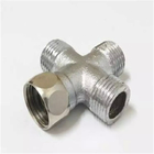 316 Duplex Stainless Steel Pipe Fitting 3/4 316 Bsp Pipe Thread Fitting Cross
