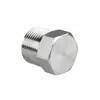 Stainless Steel Pipe Fittings NPT BSPT Male Threaded Hex Head Pipe Plug