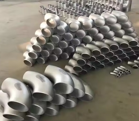 Threaded Stainless Steel Bend with Welded Connection SAE AMS 5659S-2016 15-5PH
