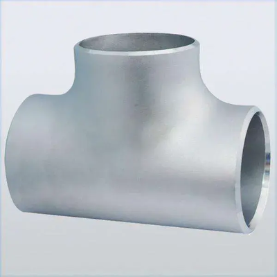 304 316L Stainless Steel Butt Weld Reducing Tee ASTM A403 High Pressure Equal Tee Pipe Fitting