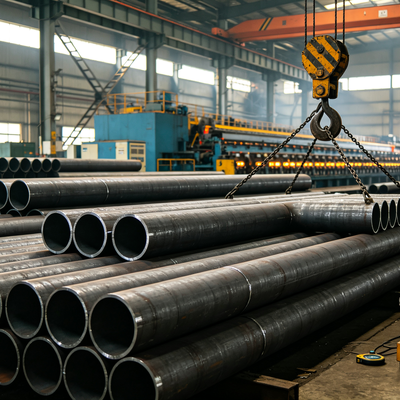 Factory Direct API 5L Gr.B Seamless Carbon Steel Pipe Black Coating Stock