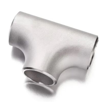 Super Duplex Stainless Steel 2205 Seamless Equal Tee Butt Weld Fittings ASME B16.9